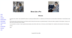 Desktop Screenshot of brewlikeapro.net