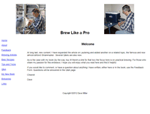 Tablet Screenshot of brewlikeapro.net
